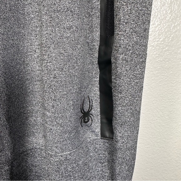 Spyder Active Men’s Gray Athletic Joggers with Zipper Details Size XL - Picture 3 of 7